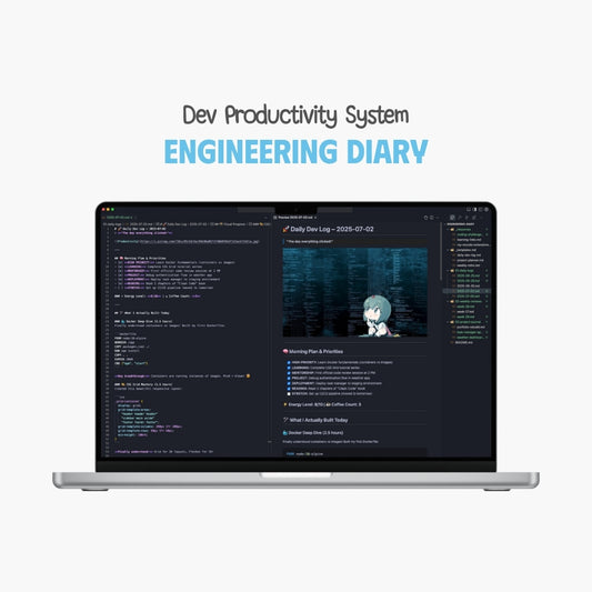 Engineering Diary – Productivity System (VSCode-Ready)