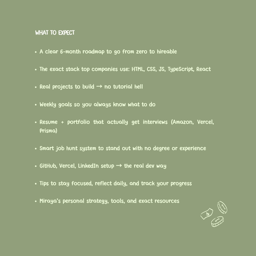 Roadmap From Zero to Hired